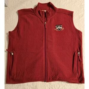 Valdosta State University Large Full Zip Up Vest w/Embroidered Logo